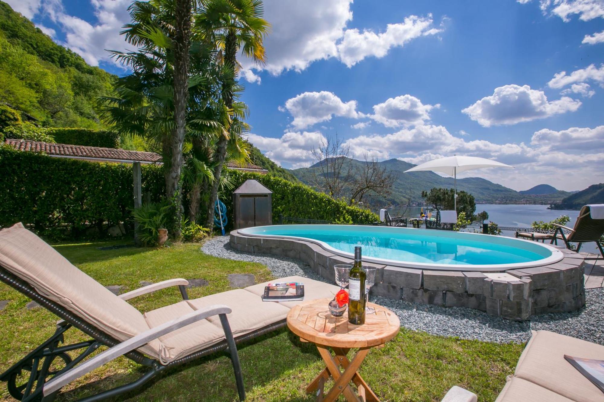 Morcote Magic View - Happy Rentals Εξωτερικό φωτογραφία