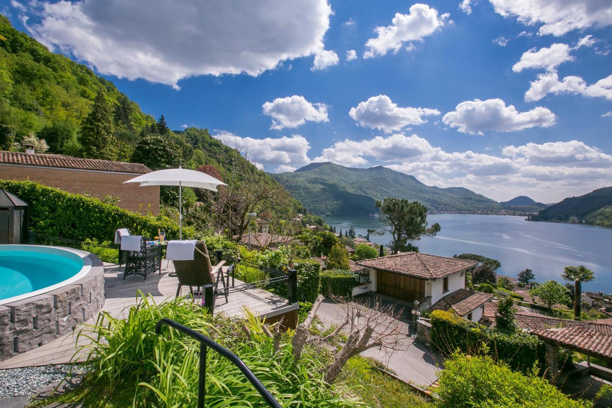 Morcote Magic View - Happy Rentals Εξωτερικό φωτογραφία