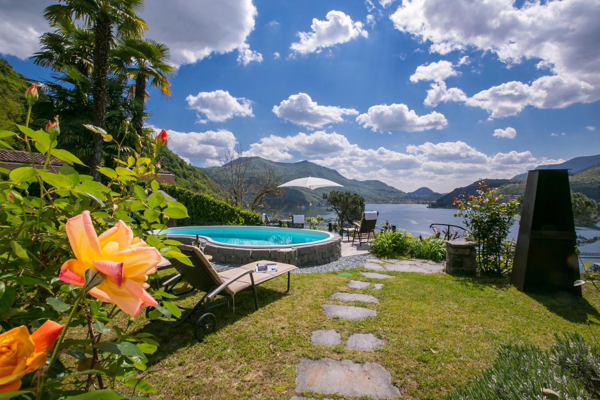 Morcote Magic View - Happy Rentals Εξωτερικό φωτογραφία