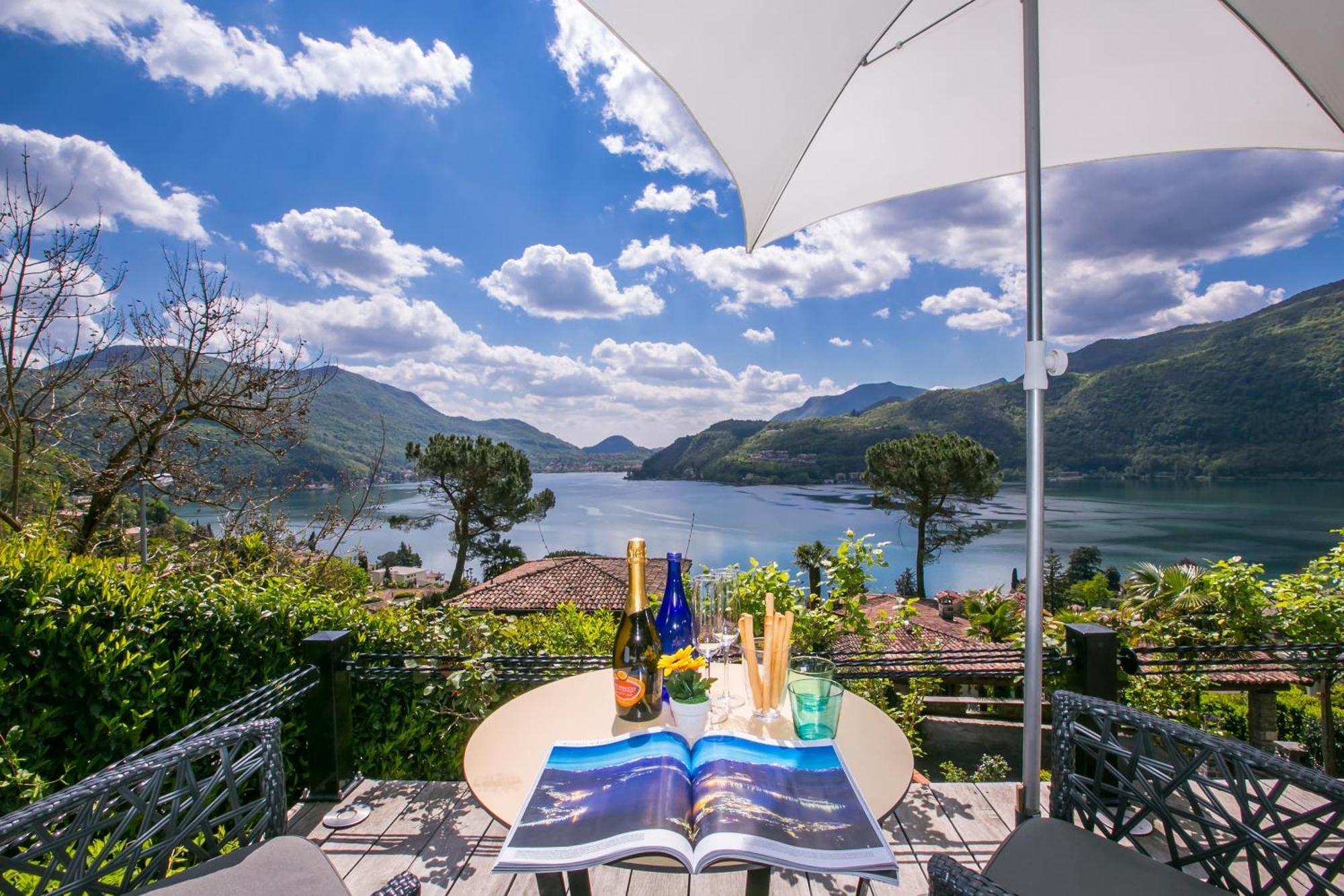 Morcote Magic View - Happy Rentals Εξωτερικό φωτογραφία